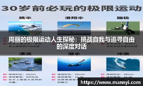 周丽的极限运动人生探秘：挑战自我与追寻自由的深度对话